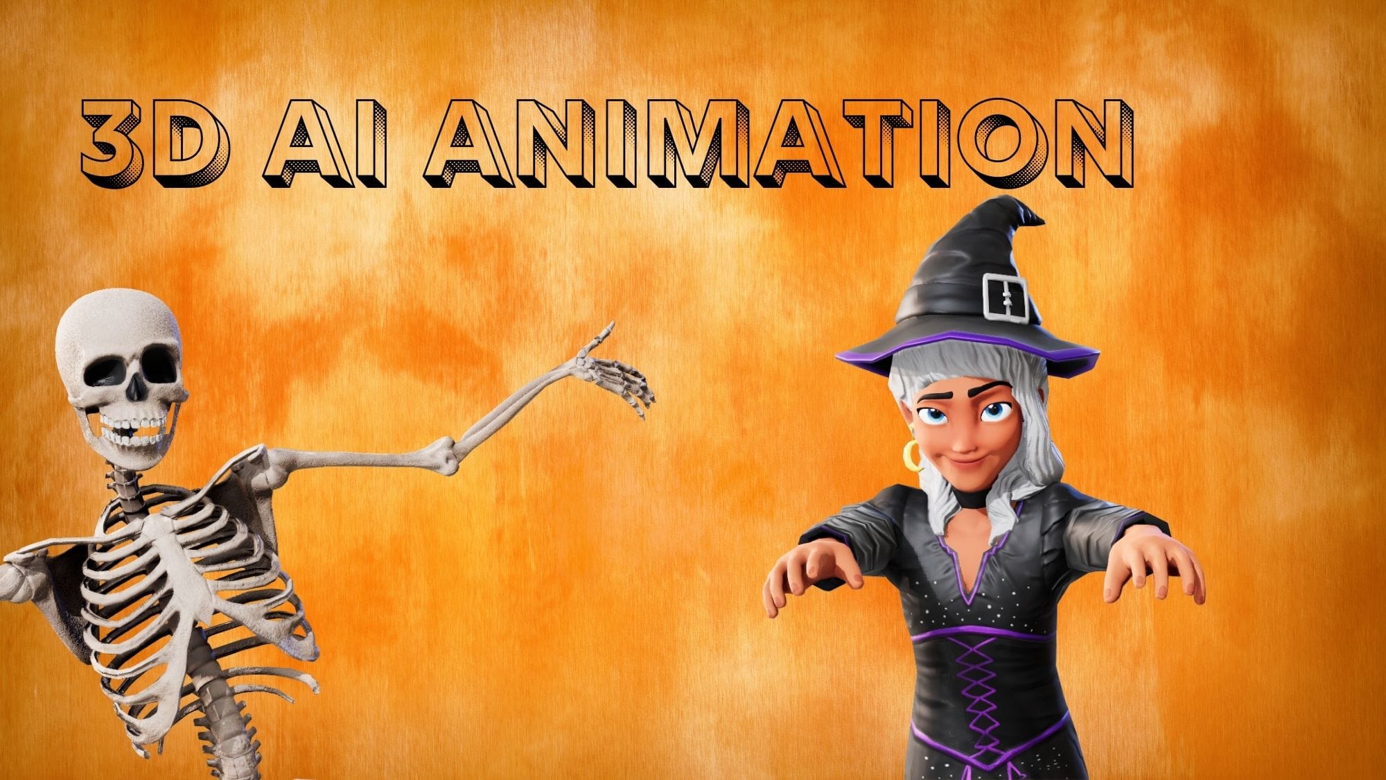 Skeleton Memes and Halloween videos made using Free Animated Video Maker and AI Animation tools