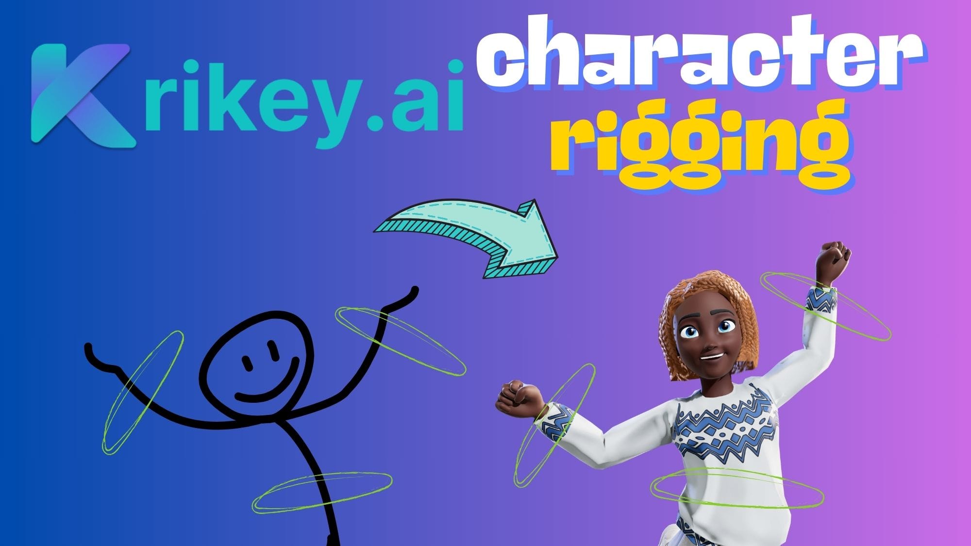 What is character rigging learn how to rig a character with Krikey AI Animation tools