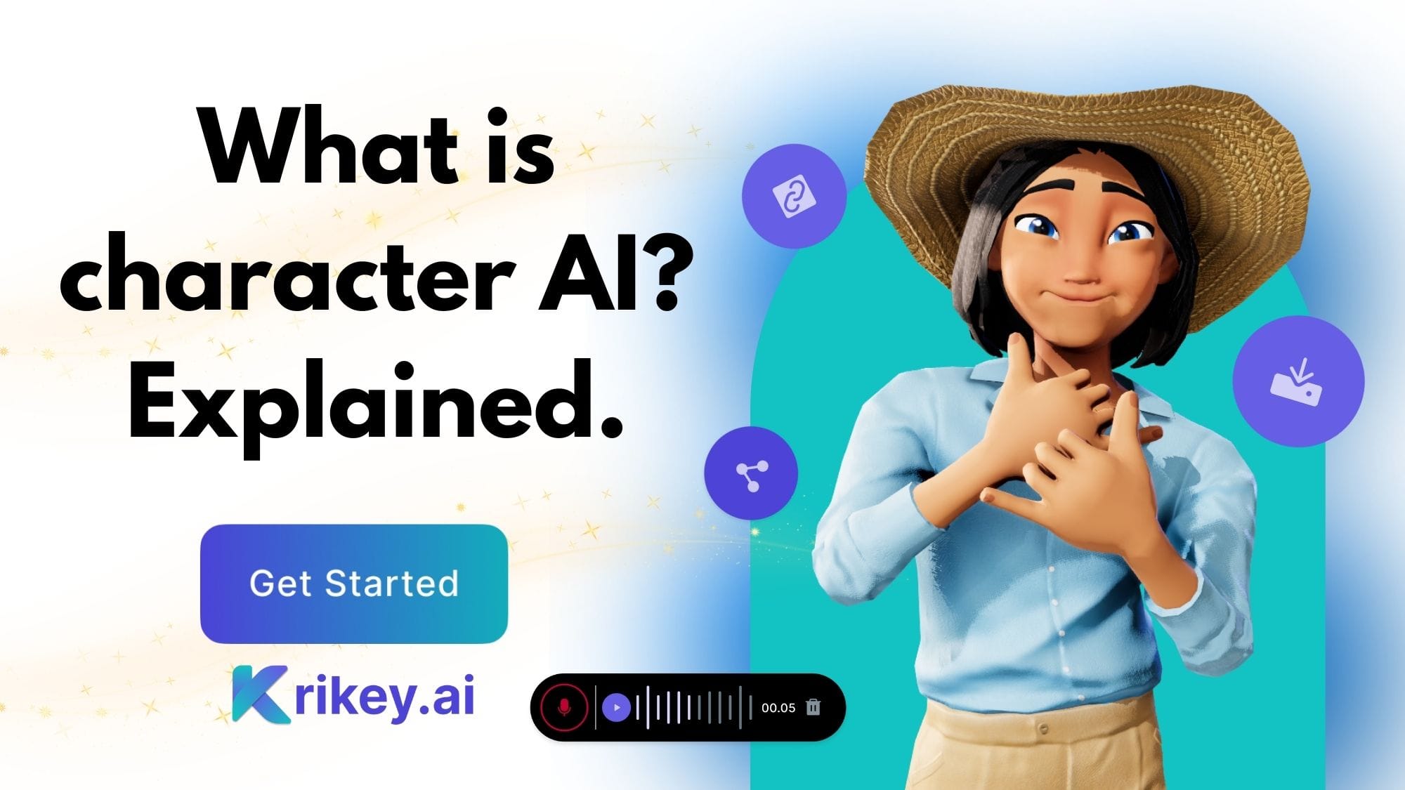 What is character AI? How does character AI work? Krikey AI provides a great character AI Alternative tool.