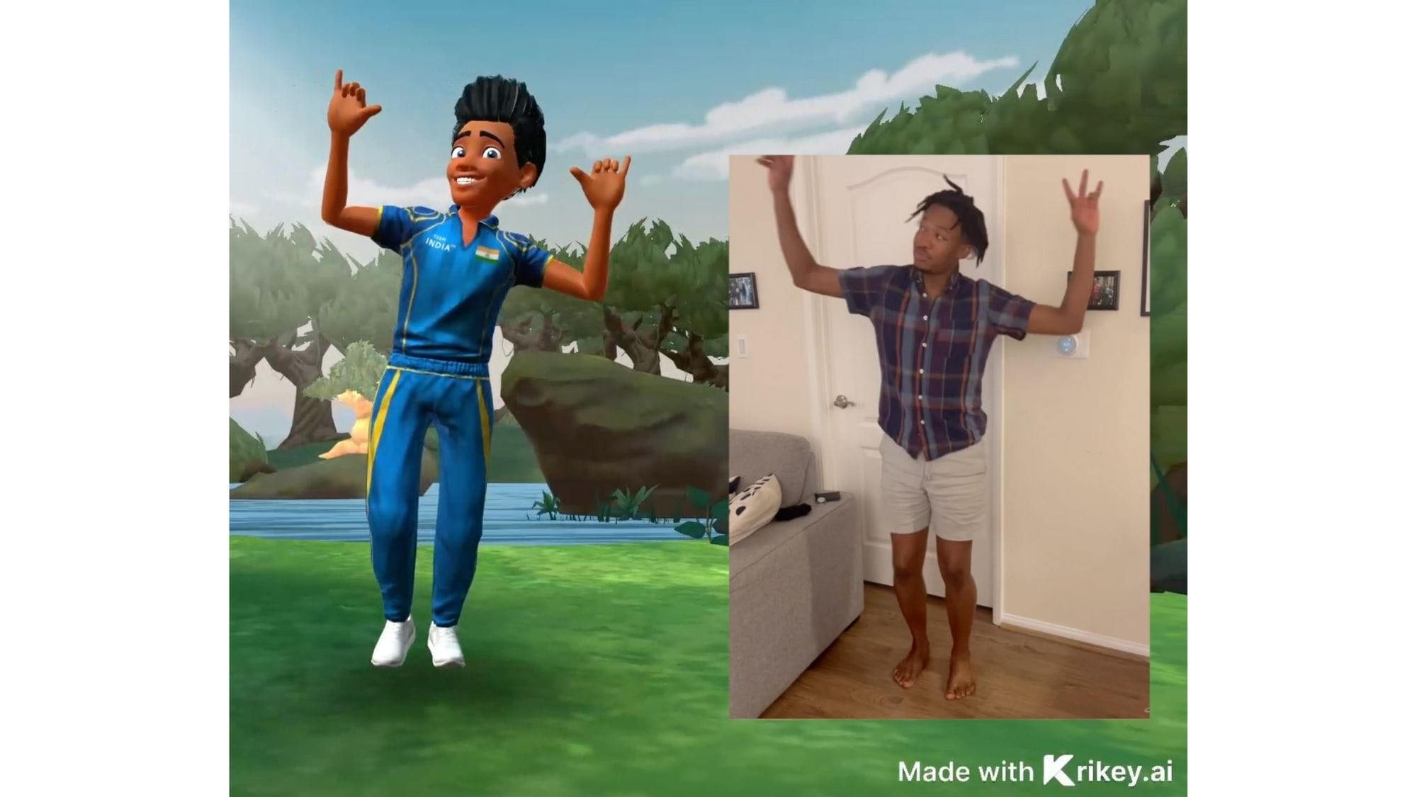 How to create cartoon characters and animate them using Krikey AI Video to Animation