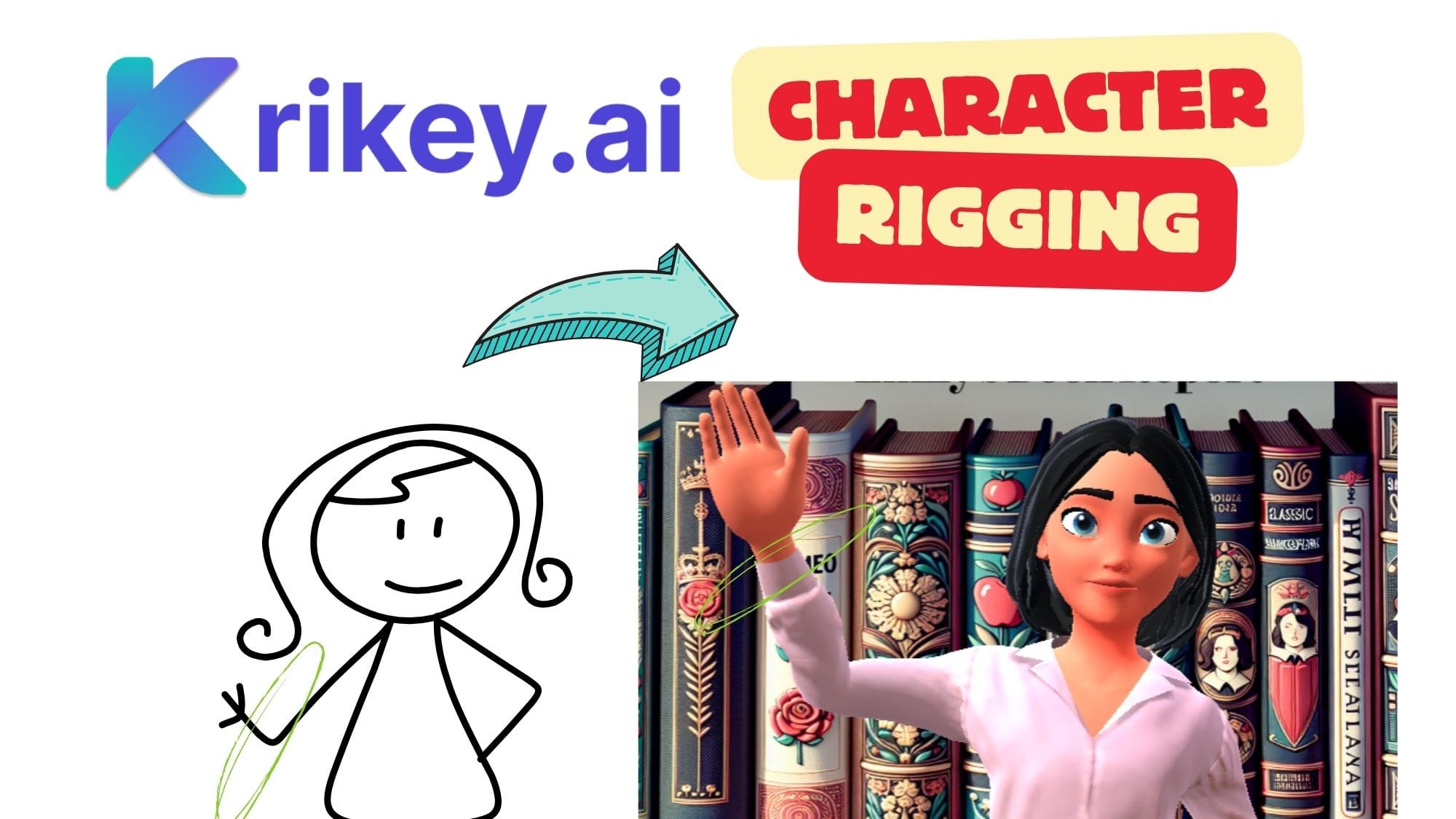 What is rigging in animation and how to do character rigging with Krikey AI Animation tools