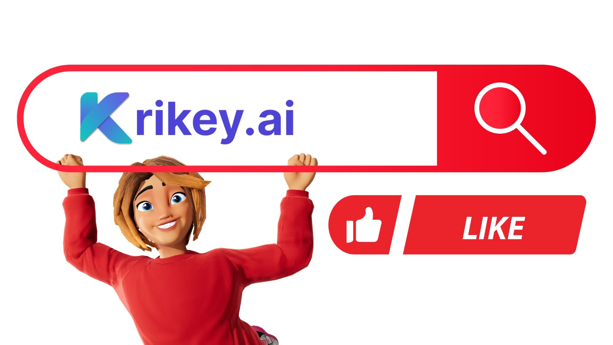 AI YouTube Shorts maker helps make animated cartoon videos in the Krikey AI Video editor