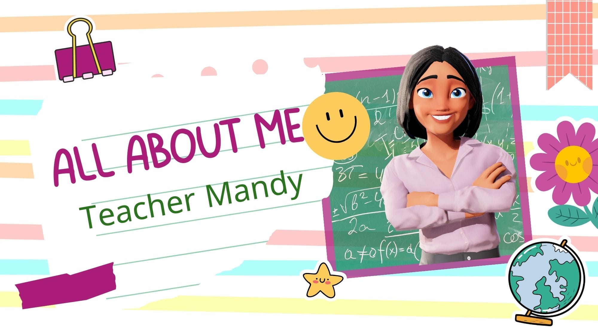 Meet the teacher template examples available on Krikey AI Video Editor for Animation videos 