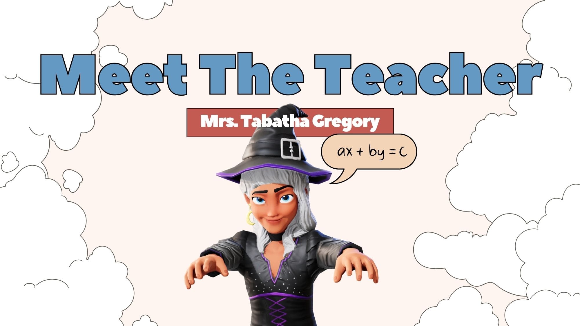 Meet the teacher template slides available on Krikey AI Animation tools 