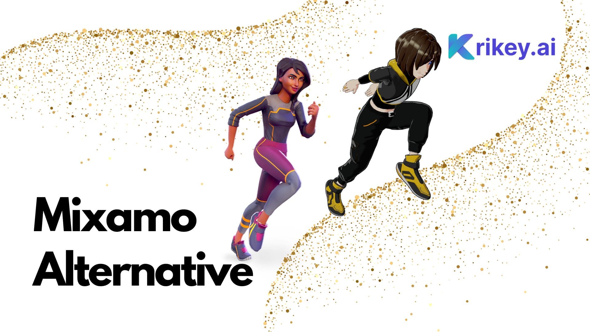 Adobe Mixamo alternative to mixamo animations in Krikey AI Video Editor