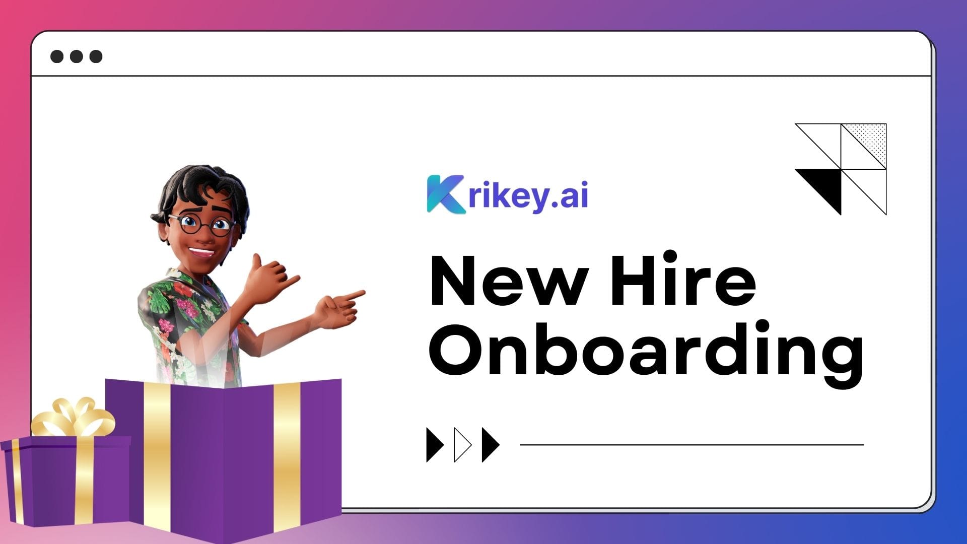 Employee onboarding videos  in Krikey AI Video Editor