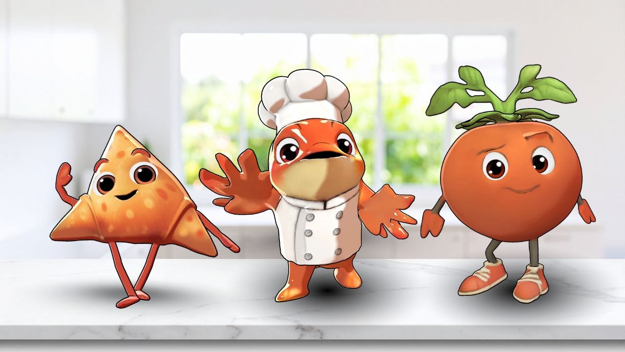 funny AI animation prompts for kids adventure stories turning kids drawings into 3D AI animations