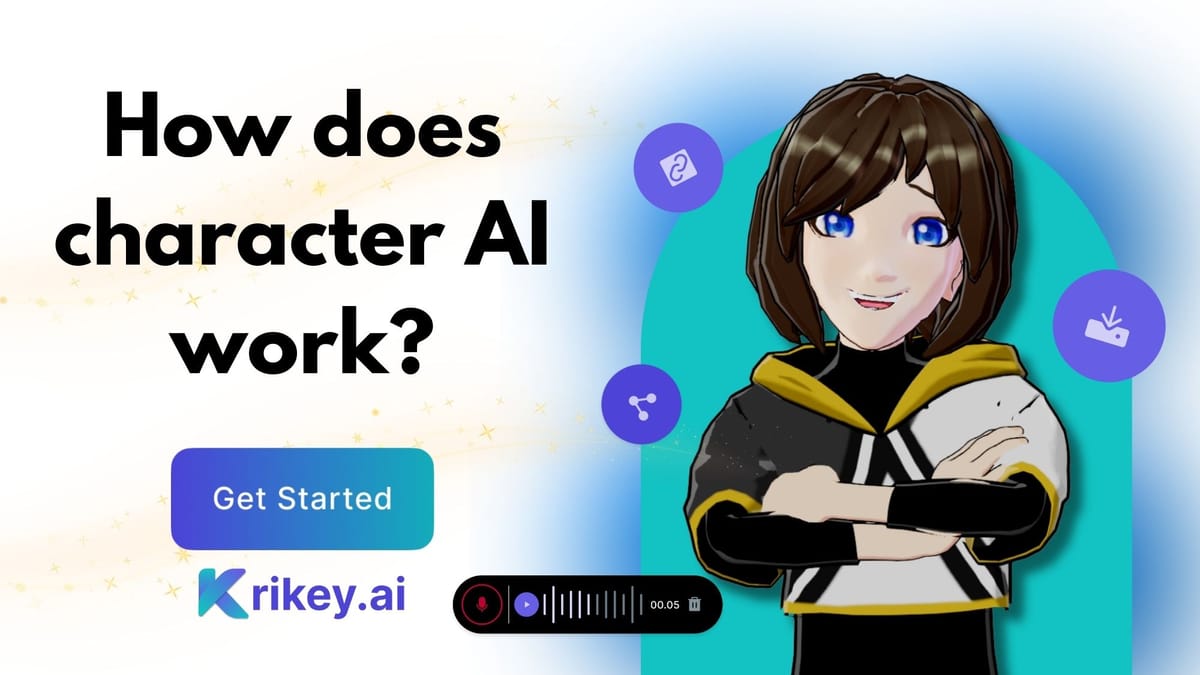 How does character AI voice and animation work?