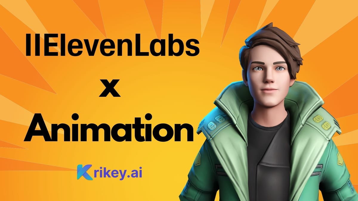 How Eleven Labs and Krikey AI brought talking Avatars to life