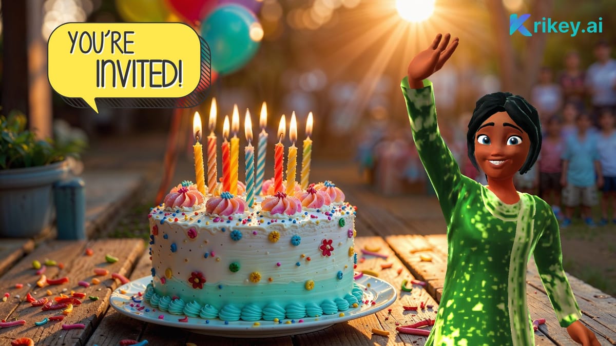Birthday Invitation Template: Kids, Milestones & Animated Video Invites