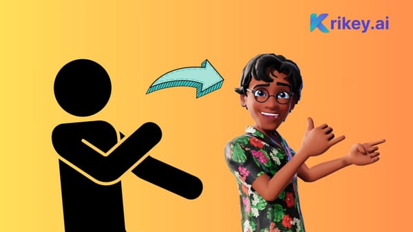 3D Character Rigging with Krikey AI tools
