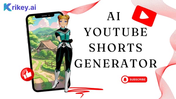 AI YouTube Shorts Generator tool made by Krikey AI Animation helps you build YouTube Shorts animated videos