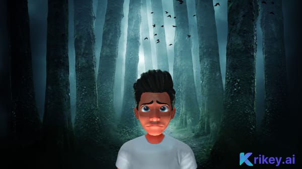 Halloween movie generator with cartoon characters and spooky face animator in Krikey AI