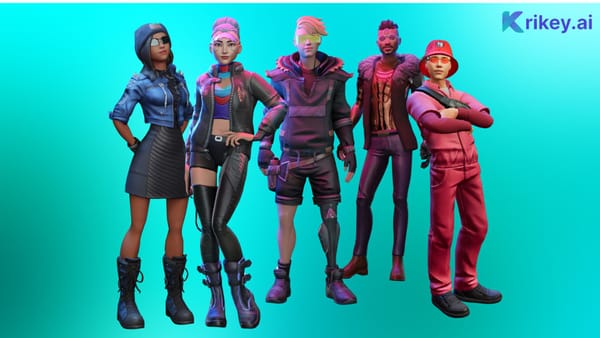 Krikey AI's Fortnite Emote Generator allows users to create custom avatars for gameplay.