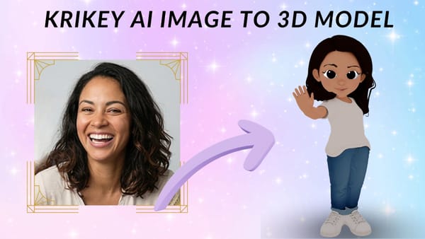 Krikey AI Character Design Studio to make your own mini me cartoon character 