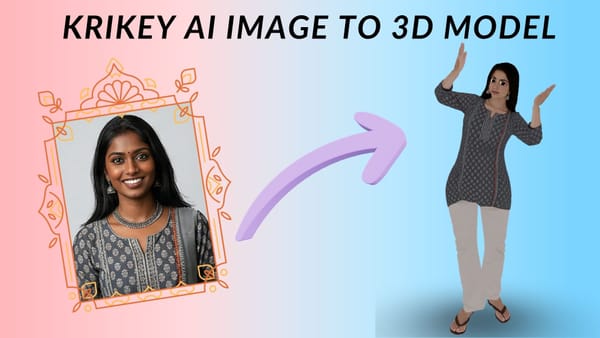 AI Avatar Generator to make AI Characters and 3D Avatars in the Krikey AI Animation Maker