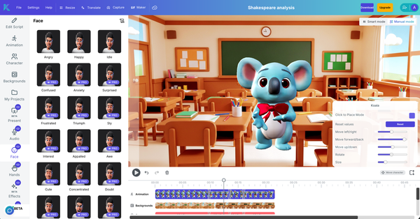 Krikey AI empowers anyone to create their animation ideas